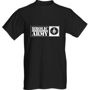 Brolic Army Public Enemy Logo (Black)