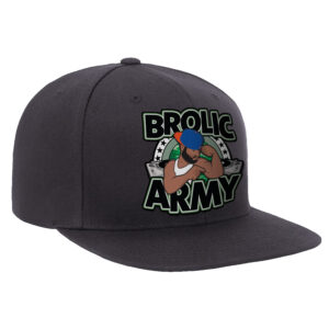 BROLIC ARMY SNAPBACK CAP (BLACK – ADJUSTABLE)