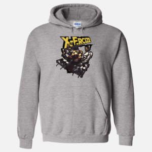 Brolic Army - X-ERCIZE HOODIE ( JEAN GREY)
