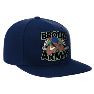 Brolic Army SnapBack - Mid night blue