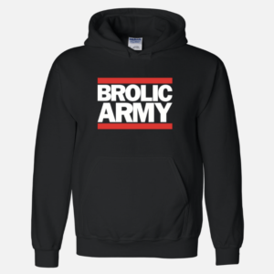 Brolic Army - Snow Black Hollis Hoodie