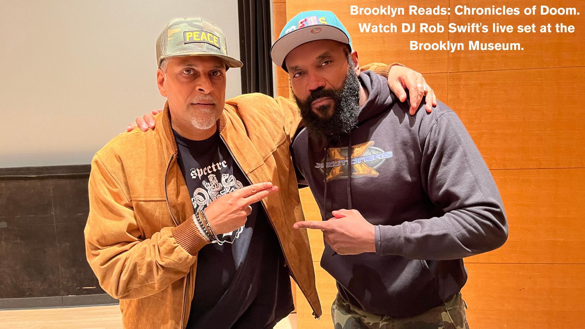 Brooklyn Reads: Chronicles of Doom. Watch DJ Rob Swift’s live set at the Brooklyn Museum